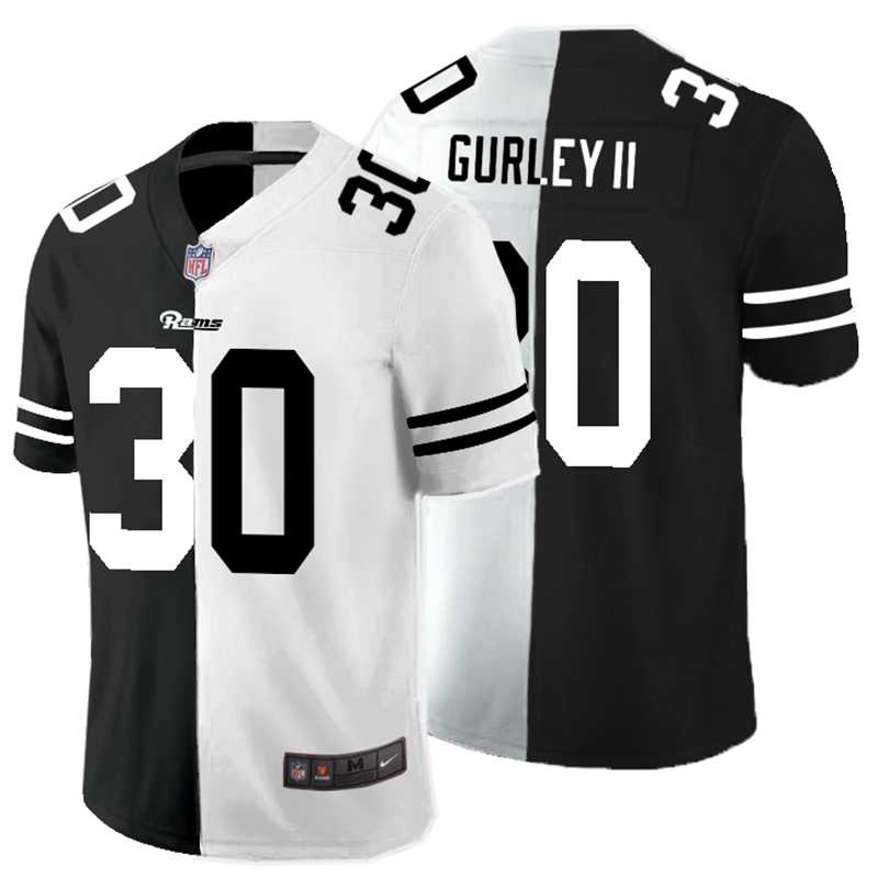 Nike Rams 30 Todd Gurley II Black And White Split Vapor Untouchable Limited Jersey Dyin,We sell and wholesale Nike Rams 30 Todd Gurley II Black And White Split Vapor Untouchable Limited Jersey Dyin on line form chian!